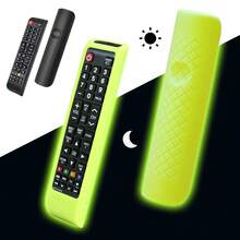 Silicone Protective Case For Samsung TV Remote Control, Compatible With Models BN59-01199F, BN59-01301A And BN59-01315A, Glow-In-The-Dark Design, Lightweight Shock-Proof And Anti-Slip, Available In Multiple Colors - Green - View 8