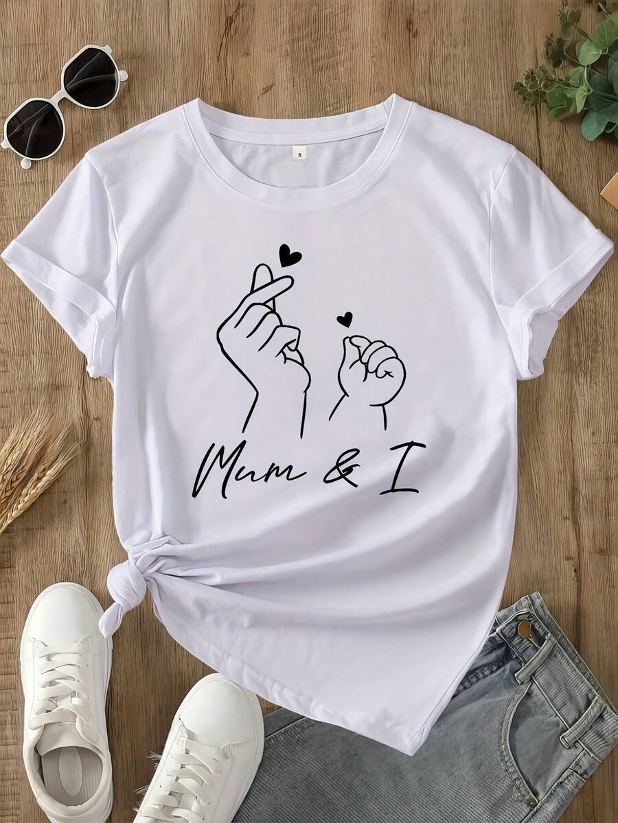 Fashionable Women's T-Shirt 2026 New Arrival Retro Graphic Cotton Tee Women Men Loose Fit Soft Pure Cotton Short Sleeve Hot Selling 100% Cotton, - White - View 1