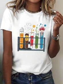 Women T-Shirts - White - View 1