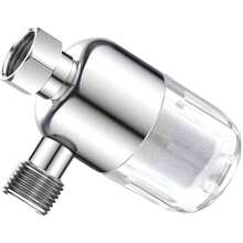 [316 Stainless Steel Water Heater Pre-Filter]Home Appliance Protection Anti-Scaling Tool! 316 Steel + Refined Copper Heat Resistant Anti-Rust, Micron Filtration Removes Impurities + Anti-Scaling Anti-Clogging, Transparent Chamber Visible Easy To Rinse No Replacement Core, Compatible With Most Water Heater Inlet Pipes, Extends Appliance Life - one-size - View 9