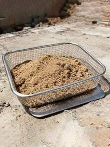 1pc Stainless Steel Gardening Soil Sieve | Standard Gardening Tool Size | Suitable For Home Soil Sifting, Also For Succulent Planting And Aquarium Bottom Sand Filtration, Gardening Supplies, Plant Materials, Outdoor Decor, Garden. - One Size - View 4
