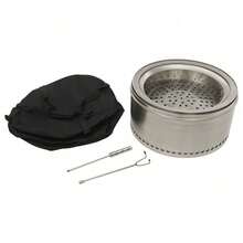 Fire Pit Folding Smokeless Firepit Stainless Steel Portable Outdoor Firepit NEW - FoldableFirepit - View 3