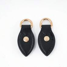 2入 PU皮革肩帶連接扣，瓜果造型，精巧設計，附D型環扣可連接肩帶，適用於DIY手工包、小手提包、沙灘包及其他製包配件與替換零件，迷你連接扣 - 彩色 - 查看 8