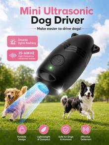 Alat Pengusir Anjing Ultrasonik Mini, Perangkat Pengontrol Gonggongan Anjing Portabel, Alat Bantu Pelatihan Anjing Isi Ulang USB-C untuk Jalan-jalan di Luar Ruangan, Taman, Perjalanan, dan Penggunaan di Rumah - MultiWarna - View 3