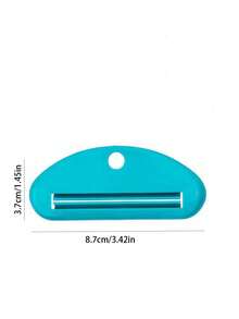 3/2/1pc Manual Plastic Toothpaste Dispenser, Vertical Bathroom Dispenser, Suitable For Toothpaste, Facial Cleanser, Hand Cream, Etc., No Electricity Required. Ideal For Home And Bathroom Decor, Perfect For Autumn/Back To School Season Decor. Includes Toothpaste Squeezer, Toothpaste Clip, Facial Cleanser/Hand Cream Squeezer, Manual Toothpaste Tube Sample Dispenser - Multicolor - View 9