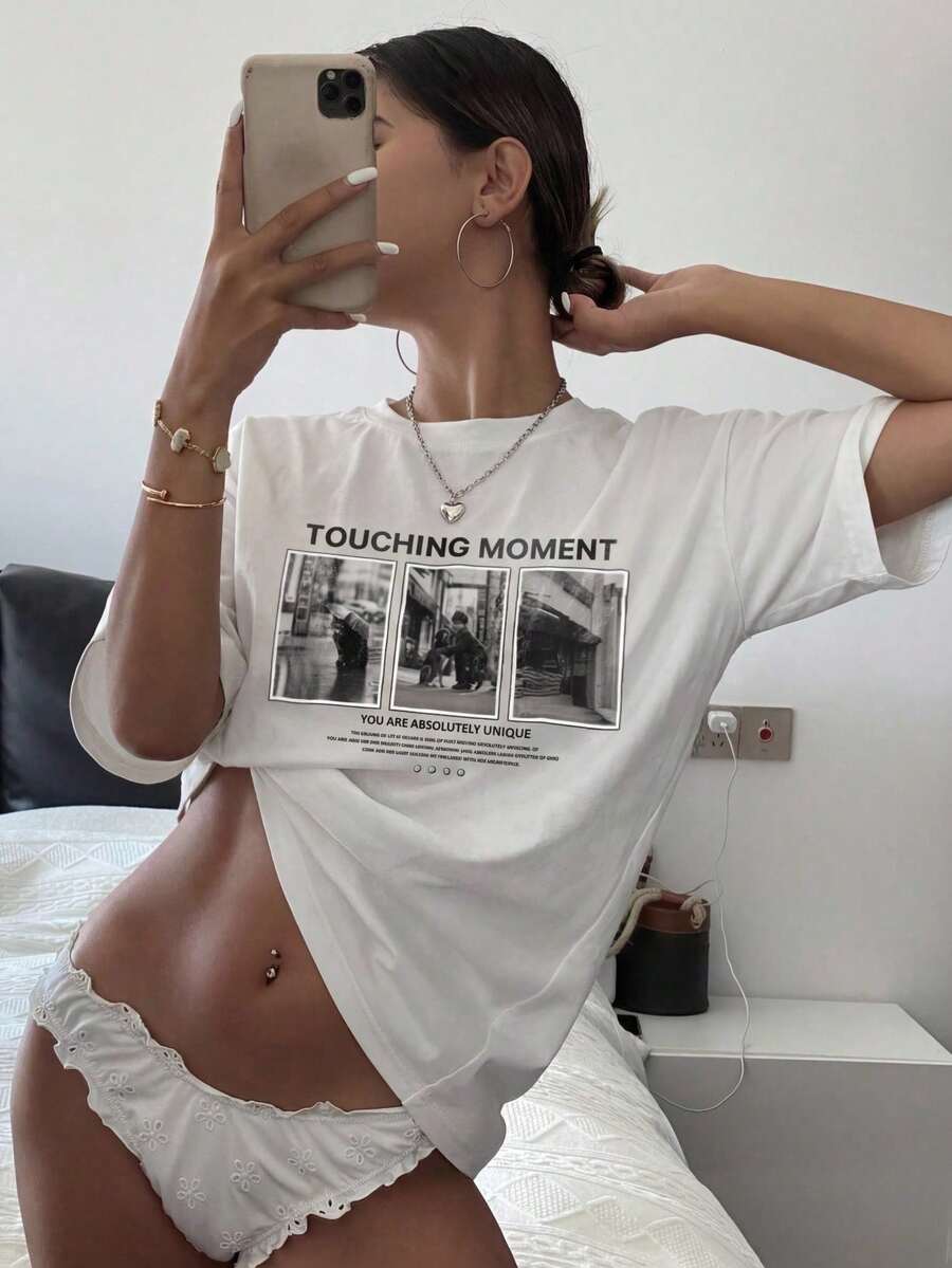 Women T-Shirts - Weiss - View 1