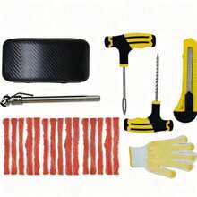 Car Tire Repair Kit With Drill And Storage Bag, Motorcycle And Truck Tire Repair Tools, Quick Tire Repair - Tire Repair Kit - View 7