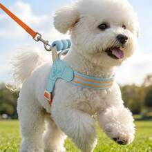 Dog Saddle-Style Harness, Anti-Slip Anti-Choke Leash Vest For Small And Medium Dogs, Cross-Border Pet Cat And Dog Harness With Soft Handle And Drawstring, Pet Chest Chain, Suitable For Outdoor Use - Multicolor - View 2