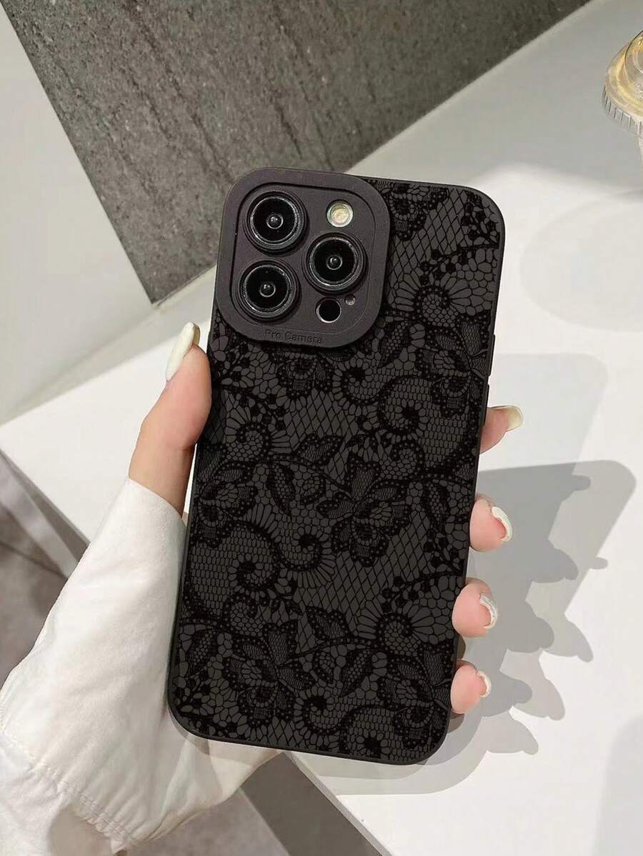 Magic Cube Precise Cutouts Straight Edge Line Flower Painted Anti-Drop Phone Case XR /7/8 Painted Compatible With Iphone 15 Pro Max Apple 13 Phone Case 14 Apple 11 Soft Case P12 Anti-Drop XS Straight Edge Painted TPU Anti-Drop Soft Case Phone Case Suitable For Galaxy S24, Galaxy S24+, Galaxy S24 Ultra Galaxy S22 /Galaxy A13 4G/Galaxy A52/A52s 5G Suitable For Ximi Note11 /Ximi 11 Lite - Multicolor - View 1