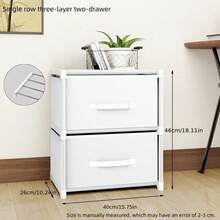 Wardrobe Storage, Autumn Decorative Home Furnishings. Multi-Functional, Medium-Sized Optional, Cube Storage Cabinet With Drawers, Dustproof Wardrobe, Shelves, Shoe Rack, Shoe Cabinet, Freestanding Display Rack, Free Assembly - Multicolor - View 13