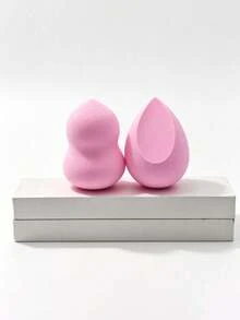 6/4/2pcs Soft Elastic Makeup Sponges, Mixed Makeup Sponges, Dry & Wet Use, Multi-Functional Makeup Tool, Suitable For Foundation, Concealer, Loose Powder, Etc., Convenient To Carry, Travel Essential. - Multicolor - View 11