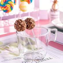 Transparent Acrylic Candy Sticks, Cookie, Rainbow Candy, Chocolate Cake Decoration Sticks & Stirring Sticks - View 4