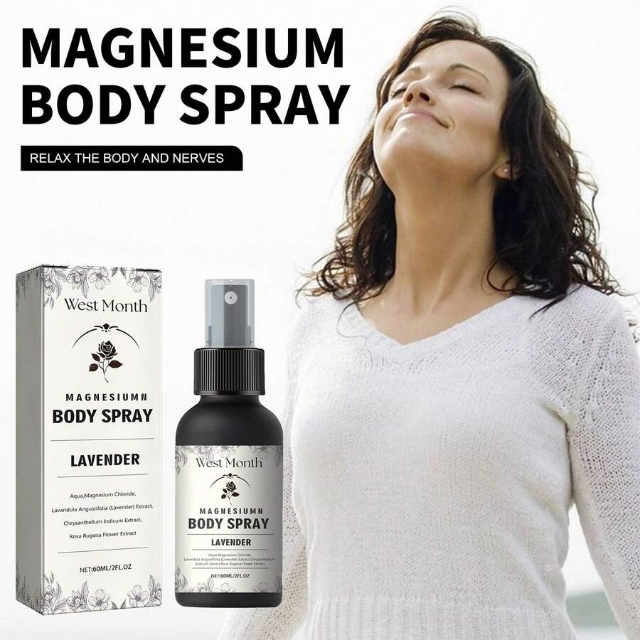 Spray Corporal Aliviante para Tensión y Fatiga Muscular, relaja músculos cansados, calma dolores y brinda sensación de bienestar instantánea - 1 - Ver 1