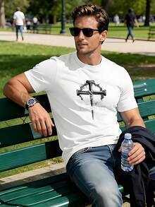 Camisetas masculinas - Branco - Ver 2