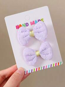 10pcs Girls Multi-Color Printed Butterfly Hair Clips Hair Accessories Headwear Top Clips Back Clips Side Clips Alligator Hair Clips For Daily Use - Multicolor - View 4