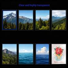 100pcs Waterproof Protective Film, Suitable For Card Use, Card Sleeves, Enhanced Storage Function, Soft And Transparent, Applicable To Social Cards, Doctor Cards, Credit Cards And Tabletop Game Card Sleeves - C-multicolor - View 5