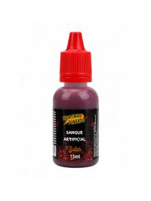 Artificial Blood Fake Red Professional Makeup SFX Decoration Halloween Costumes Cosplay Horror Realistic Effect For Parties And Events - Cairan 15ml - View 2