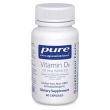 Pure Encapsulations Vitamin D3 125 Mcg (5,000 ) - Supplement To Support Bone, Joint, Breast, Heart, Colon, And Immune Health* - With Vitamin D - 120 Capsules - 60 片裝(1 包) - 查看 8
