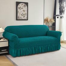 XM-Mirelitho 1 Piece  Sofa Cover Elastic Living Room Sofa Cover Pet Anti-Dirty Universal Sofa Protector Home Decoration Sofa Cushion Cover - Xanh rừng-2 - Xem 4