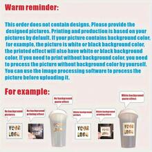 Custom UV TDF Transfer Stickers, Personalized Logo Customization, 3D Transparent High-Quality Stickers, Suitable For Smooth Surfaces, Easy To Apply, Durable And Premium - Multicolor - View 4