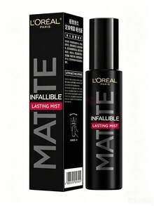 L'Oreal 巴黎欧莱雅持久定妆喷雾，100毫升/3.38盎司 | 持久哑光妆效 | 保湿配方，令肌肤保持水润柔滑 | 舒缓镇静，适合全天持妆 | 锁住妆容，不干燥不卡粉 | 适合所有肤质，包括油性及敏感性肌肤 | 打造光滑无油光的妆容，适合日常使用、特殊场合或补妆 - Lasting Mist - 100ml - 查看 1