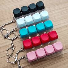 Mini Portable 4-Key PC Mechanical Keyboard Stress Relief Gift - Creative Keyboard Keychain And Fidget Press Toy, Soothing And Relaxing. Multiple Colors Available, Perfect Gift For Him. - Multicolor - View 7