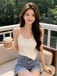 Women Tops - White - View 2