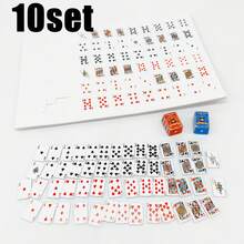 迷你創意撲克牌模型組，裝飾飾品旅行遊戲，小撲克牌，適合新穎派對遊戲和禮物，撲克牌配件，手工製作，新穎派對遊戲，創意迷你指尖撲克牌戶外便攜紙牌小撲克牌 - 多色 - 查看 13