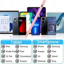 Wireless Touch Capacitive Stylus Pen, High Precision High Sensitivity Screen Capture Tablet Smart Pen, Gaming Drawing Writing Handwriting Pen, Compatible With Phone 17/16/15/14/13/12/11/ Series Universal Touchscreen Pen - View 5
