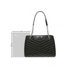 Michael Kors Whitney Solid Color Ladies Shoulder Bag 35R4SWHT6U BLACK - 黑色35R4SWHT6U BLACK - 查看 8