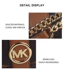 Michael Kors Greenwich Printed Signature Logo Women's Crossbody Bag 35S5GGRC1B BROWN MULTI - 深棕色拼色35S5GGRC1B BROWN MULTI - 查看 10