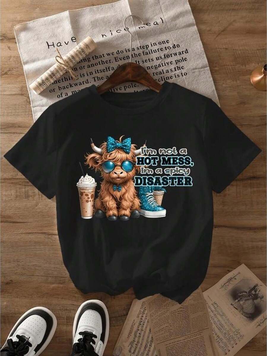 Camiseta "Los Cielos Rugen", Camiseta con Versículo Bíblico, Camiseta Religiosa, Camiseta Cristiana, Camiseta de Fe de los 80s, Ropa Estética de los 90s - Negro - Ver 1