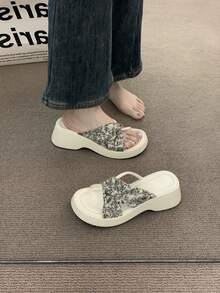 Women Platforms & Wedge Sandals - Beige - View 2