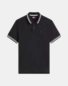 TOMMY HILFIGER DM0DM22700BDS Camisetas Manga corta Polos  ✅ Entrega 24/72h - Negro - Ver 1