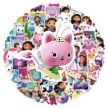 1 Set/50pcs Cartoon Stickers, Cute Popular Stickers, New Year Gift, Valentine's Day Gift, Easter Gift [Random Style] - Multicolor - View 3
