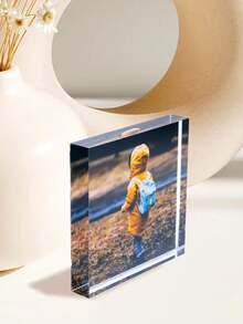 Personalized Photo Display, Customized Gifts, Photo Frames, Acrylic Customized Photo Frames, Children's Growth Commemorative Photos, Children's Baptism Gifts, Party Gifts, Birth Photo Souvenirs, Mother's Day Customized Gifts, Gifts For Mom, Couple Gifts, Father's Day Gifts, Friend Gifts, Teacher's Day Gifts, Graduation Commemorative Gifts - Multicolor - View 6