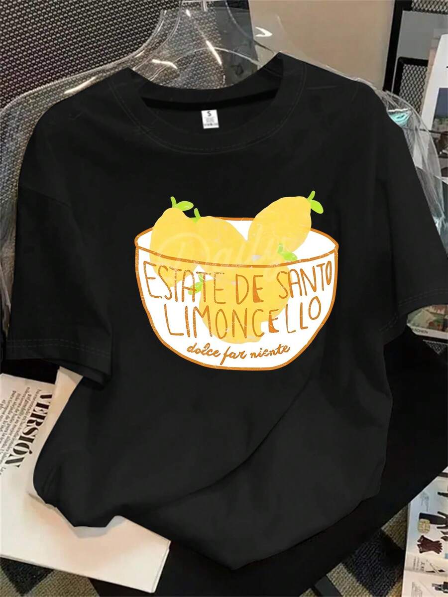 Halloween Graphic T-Shirt - Black - View 1