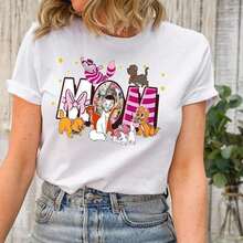 Camiseta de Mamá Gata, Camiseta de Mamá, Día de la Madre, Regalo para Mamá, Camiseta de Mamá , Camiseta Divertida de Mamá, Feliz Día de la Madre, Viaje a . - Blanco - Ver 1