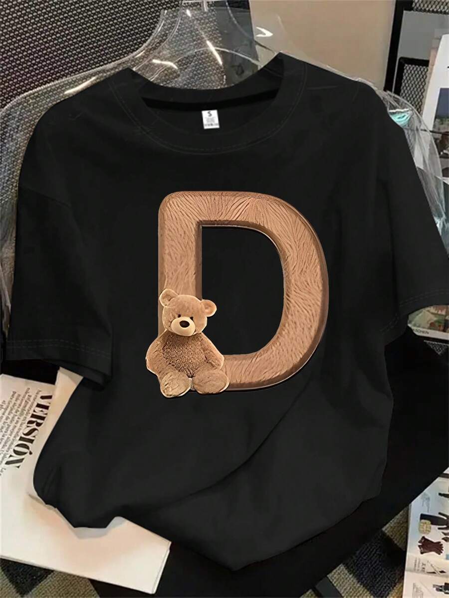 Halloween Graphic T-Shirt - Black - View 1