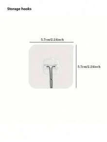Extra Large Stainless Steel Wall-Mounted Storage Rack, No Drilling Required, Space-Saving. Suitable For Shower Gel Rack, Hand Soap Rack, Shampoo Rack, Dish Soap Rack And Space Aluminum Alloy Wall-Mounted Bottle Rack. Perfect Bathroom Accessory For Kitchen, Bathroom, Hotel And Home. A Must-Have For Every Household. - Multicolor - View 8