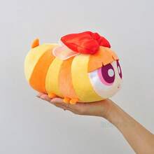 THE POWERPUFF GIRLS 正版 20cm 飛天小女警蜜蜂絨毛娃娃，可愛卡通昆蟲玩偶，女孩生日禮物 - 彩色 - 查看 5