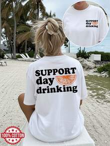 Women T-Shirts - White - View 2