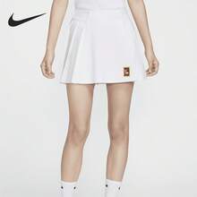 Nike 女款時尚百搭牛仔拼接網球運動迷你裙 - FZ0279-100 - 查看 7