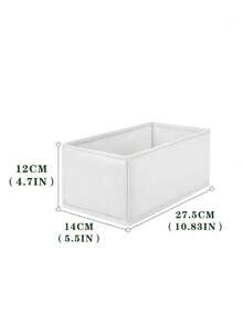 Foldable Fabric Storage Box, Closet Drawer Organizer, Multi-Functional Clothing Storage Box, Home Miscellaneous Storage Box, Fabric Foldable Storage Box, Space-Saving, Desktop Cosmetic And Stationery Organizer, Suitable For Back To School Season - Multicolor - View 12