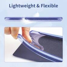 Kindle 10th Gen 2019/11th Gen 2022/2024 Kindle Paperwhite 11th Gen 2021/12th Gen 2024 Colorsoft 12th Gen 2024 Compatible Protective Case Auto Sleep/Wake - Sparkling Deep Blue - View 5