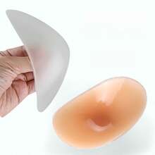 2 piezas de hombreras de silicona para hombres, extra grandes y gruesas, hombreras de ángulo , resistentes al sudor y no se caen, hombreras 3D especiales sin adhesivo para hombres. - 2 unidades - Ver 6