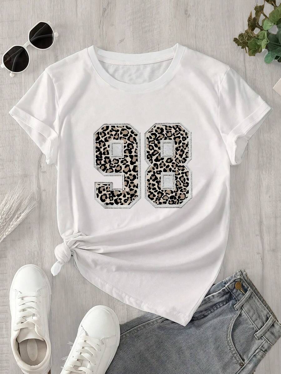 Halloween Graphic T-Shirt - White - View 1