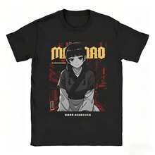 K.-usuriya no H.-itorigoto Maomao Dark Aesthetic T-Shirt, Anime-Apothekerin-Grunge-Porträt-T-Shirt, lässiges schwarzes Rundhals-Shirt für Fans, stylische Streetwear mit rotem Hintergrund und auffälligem "MAOMAO"-Schriftzug, ausgefallenes Otaku-Merch - Svart - Visa 1