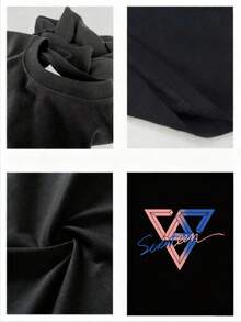 Women T-Shirts - Black - View 4