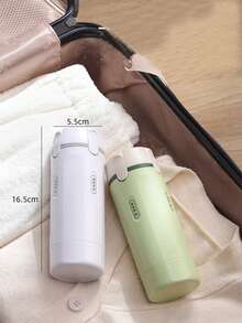 Botol Dispenser Perjalanan 4-in-1/Botol Dispenser Cairan Isi Ulang, Cocok untuk Sampo, Losion, Sabun Mandi, dll., Dilengkapi Label/Stiker, Perlengkapan Perjalanan Penting - MultiWarna - View 8